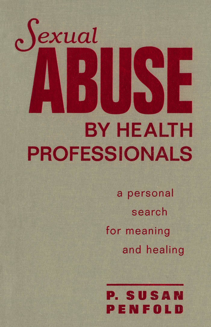 University of Toronto Press Sexual Abuse By Health Professionals