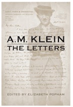 A.M. Klein: The Letters