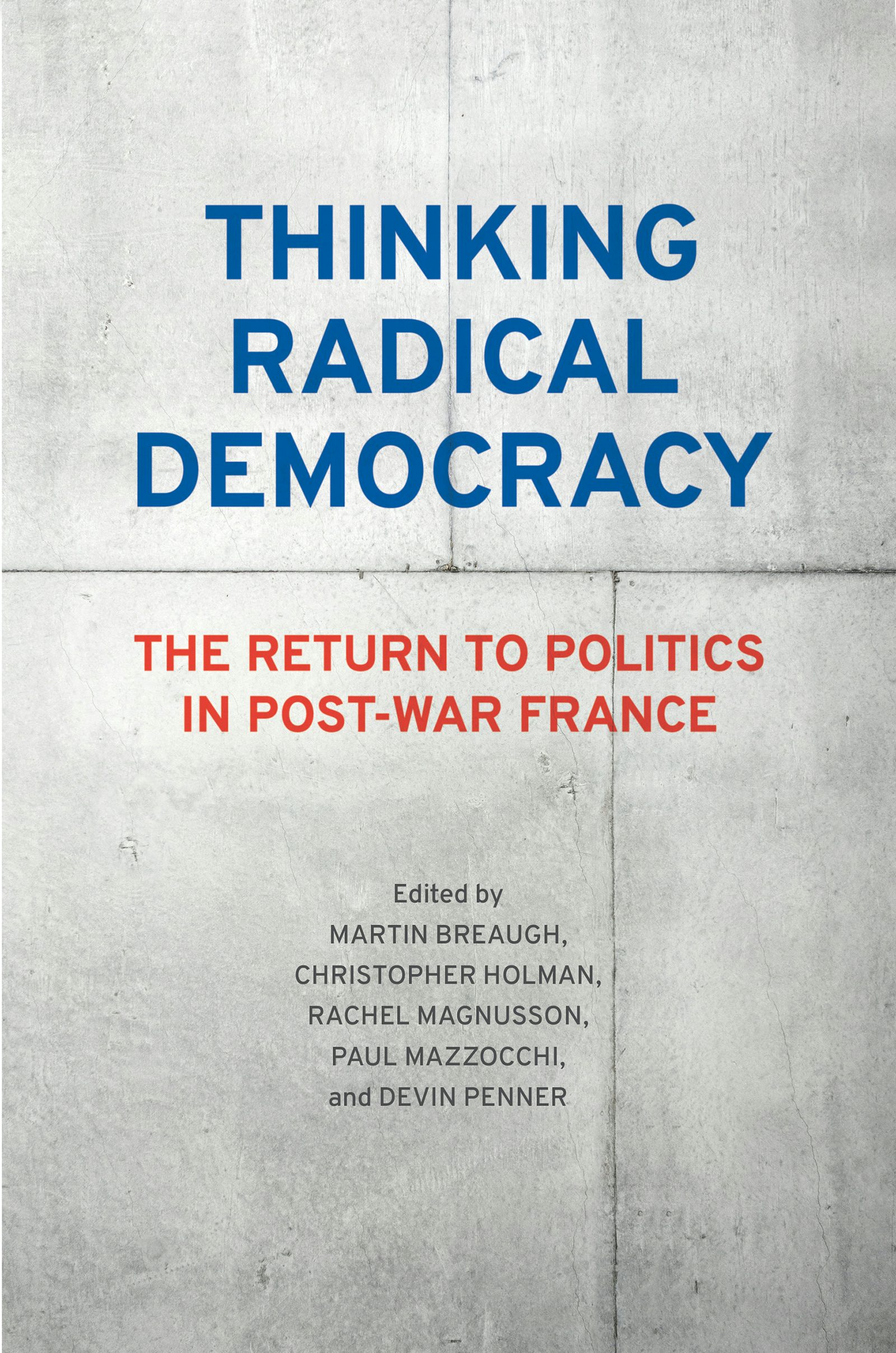 University of Toronto Press - Thinking Radical Democracy