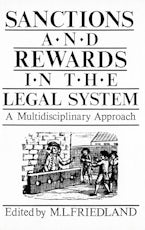 Sanctions and Rewards in the Legal System