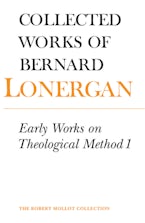 Early Works on Theological Method 1