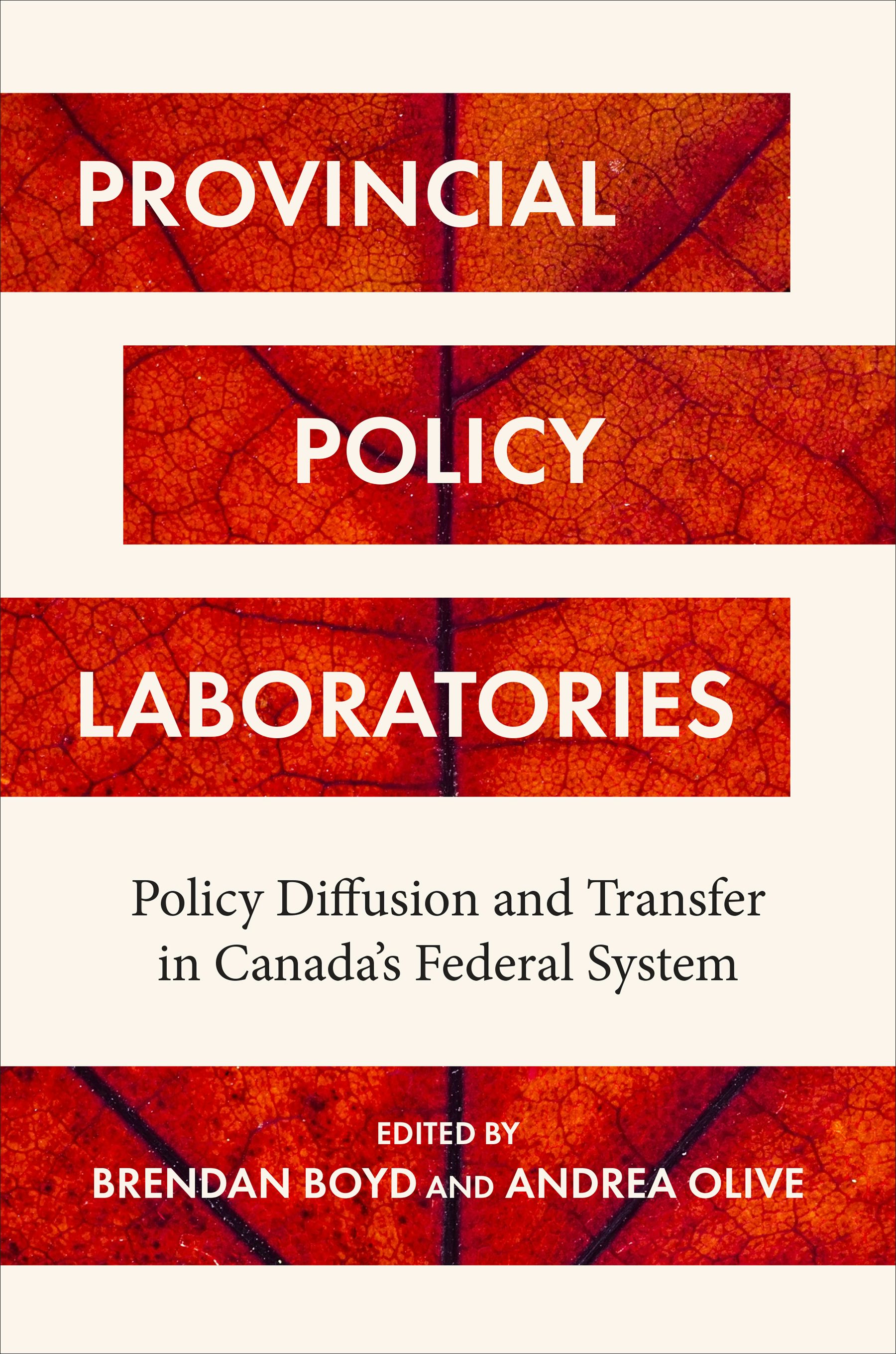 University of Toronto Press - Provincial Policy Laboratories