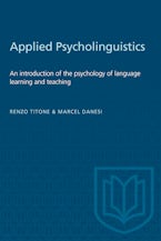 Applied Psycholinguistics