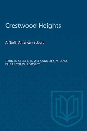University of Toronto Press - Crestwood Heights